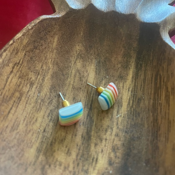 Rainbow Studs/Earrings - Picture 2 of 7